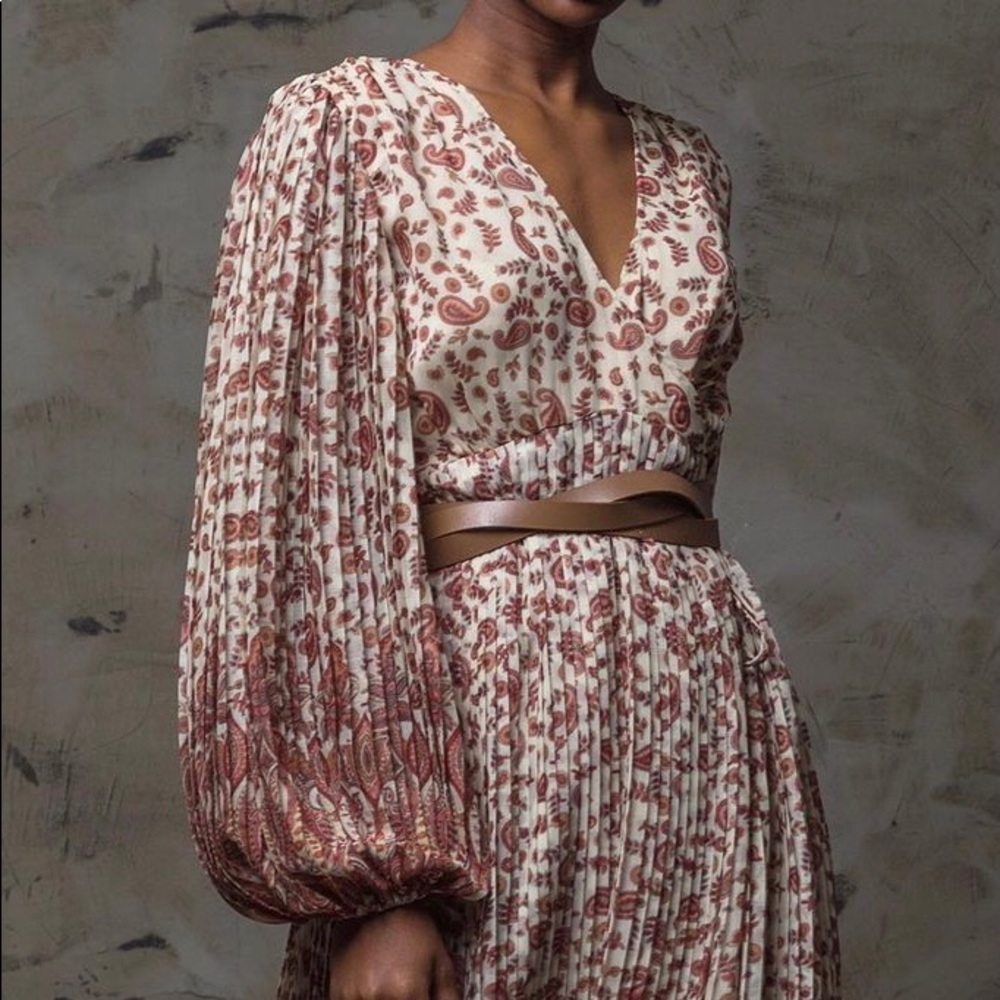 NWT ANTHROPOLOGIE SHYLA PLEATED MINI WRAP DRESS - Picture 12 of 13